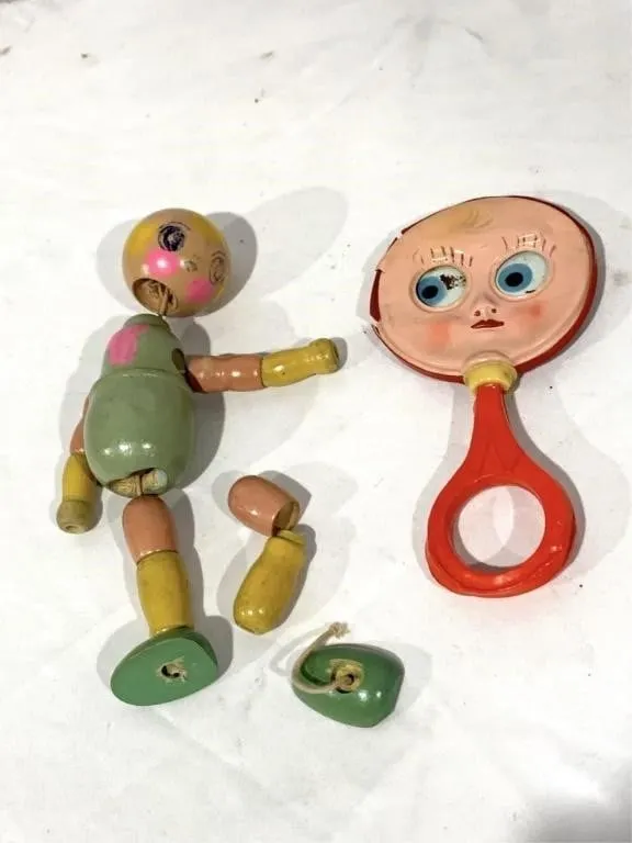 Vintage baby toys
