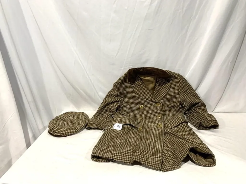 Vintage Armstrong boy's jacket and hat
