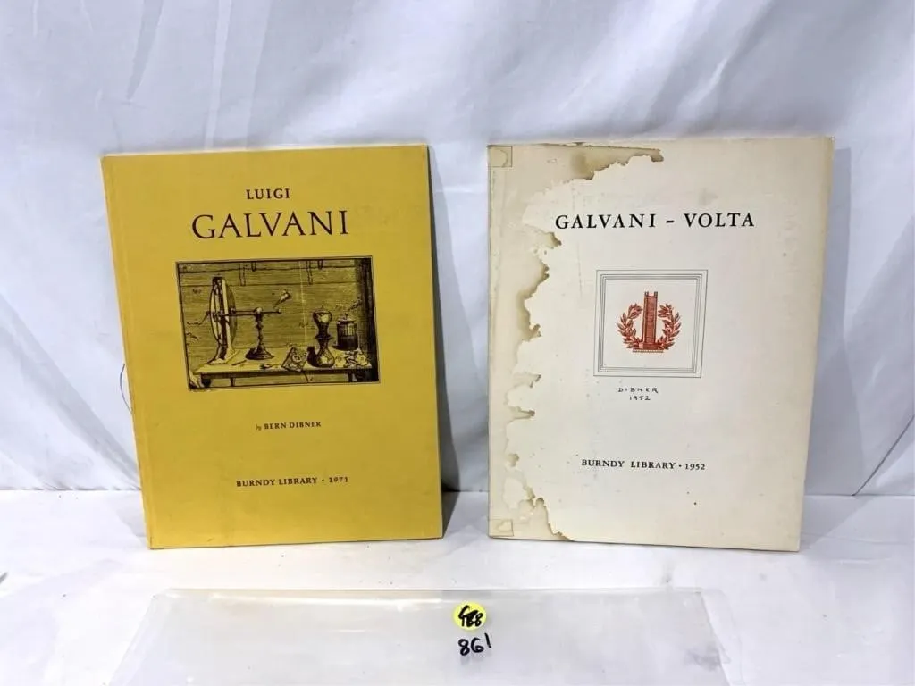 Luigi Galvani 1972 & 1952 (Dibner)