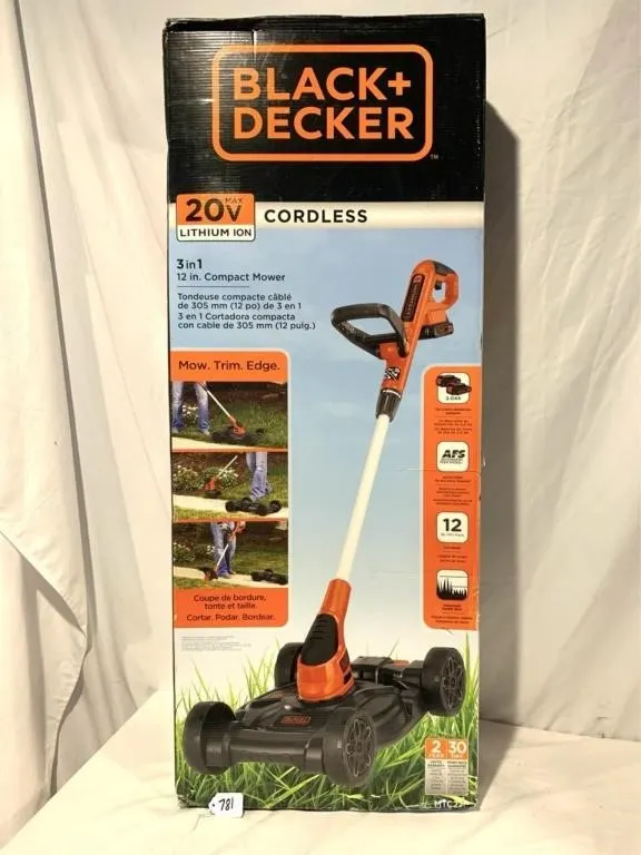 Black & Decker 20v cordless 3 in 1 compact