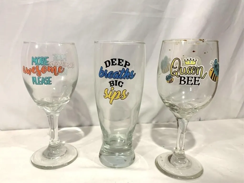 5 glasses