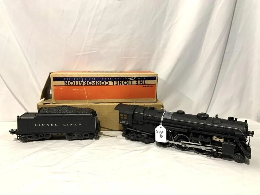 Lionel prewar O gauge 763E Hudson in black