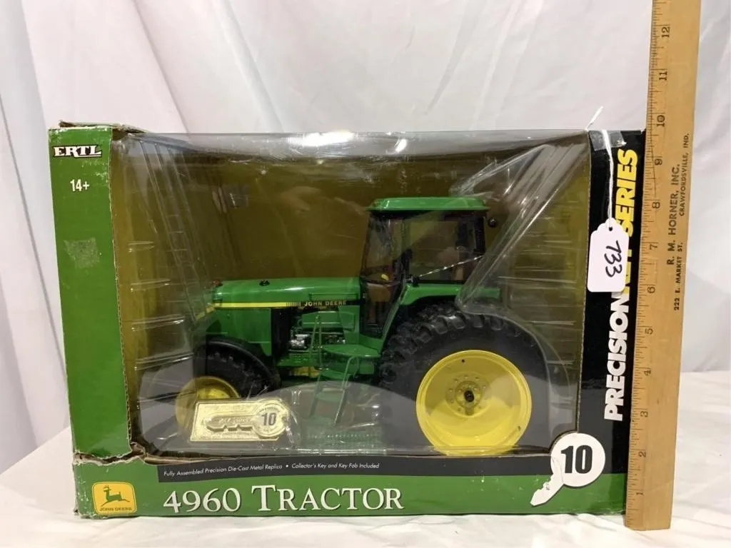 John Deere 4960 TRACTOR, Precision Key