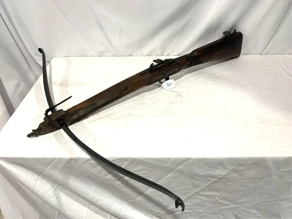 17-1800's English Hunting Crossbow
