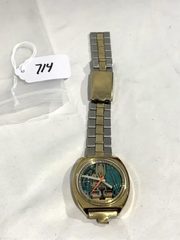 Bulova Accutron Spaceview Two Tone Watch*