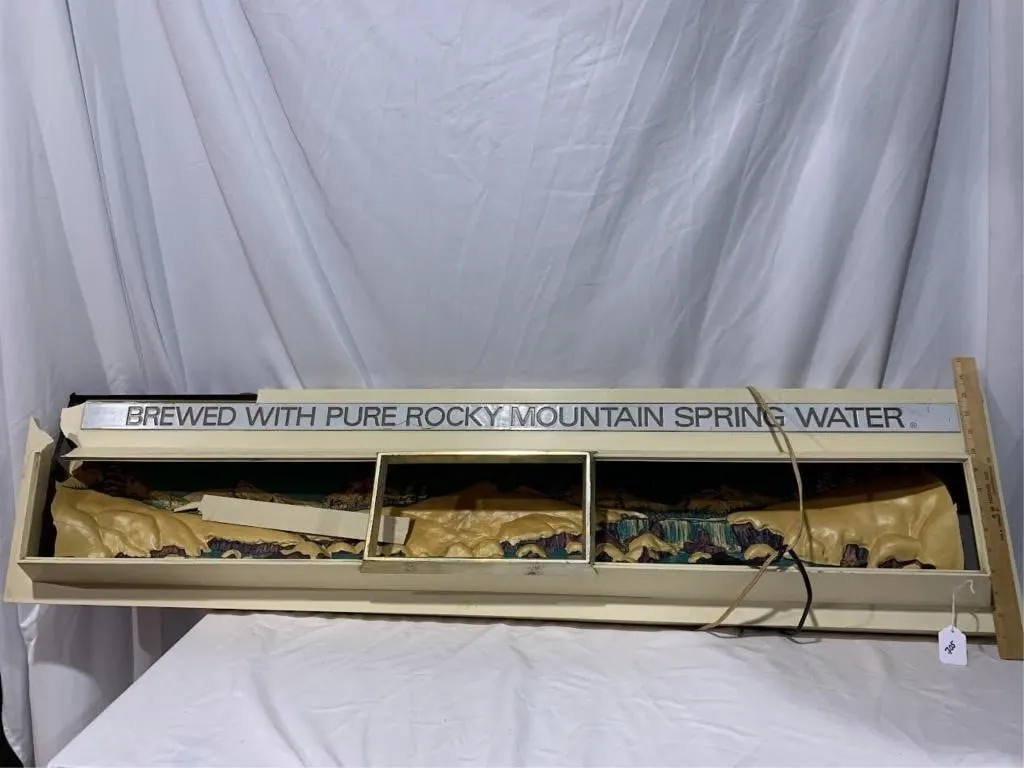 Coors Light Up Sign (51x12x5.5") *Does Not