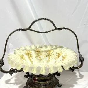 VICTORIAN ERA SATIN URANIUM GLASS