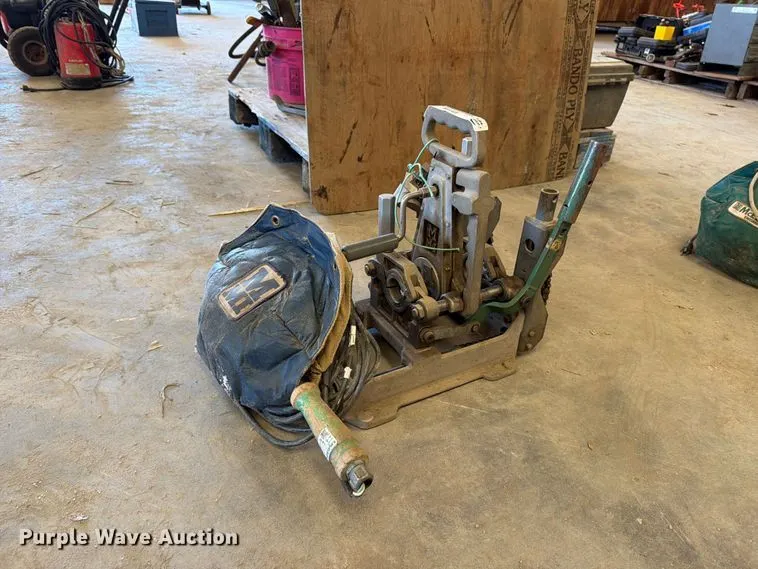 McElroy poly pipe butt fusion machine