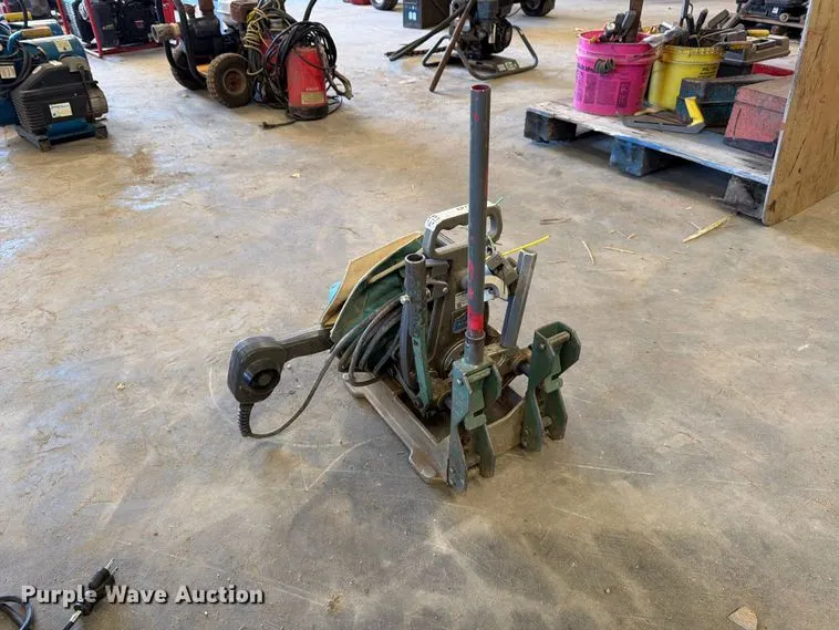 McElroy poly pipe butt fusion machine
