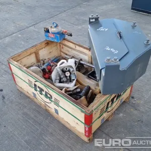 Undercarriage Tool Box, Stillage of Various Parts 