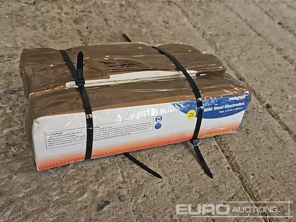 Unused Boxes of Mild Steel Welding Rods (3 of)