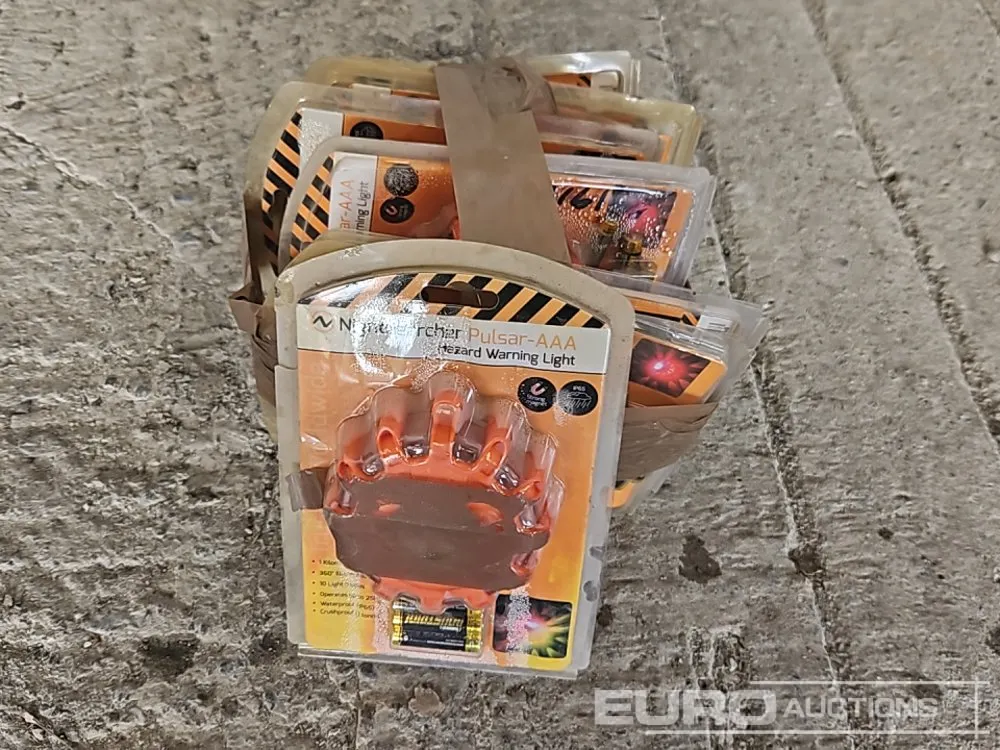 Unused Box of Hazard Warning Lights