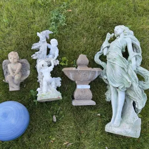 Outdoor Garden Statues, 5 Pieces