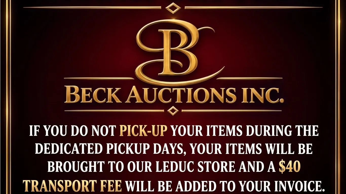 Item Forfeiture & Transport, Shipping, Delivery Fees & Conditions