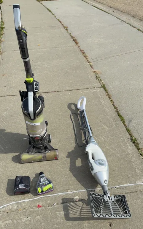 Bissell Pet Hair Vacuum, Shark Mop, Accessories