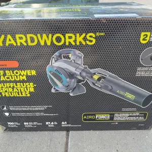 Yardworks Gas Leaf Blower & Vacuum AeroForce