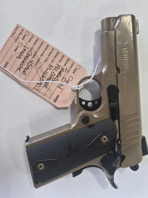 Taurus 1911 Officer 45ACP - Cerakote, 1 mag