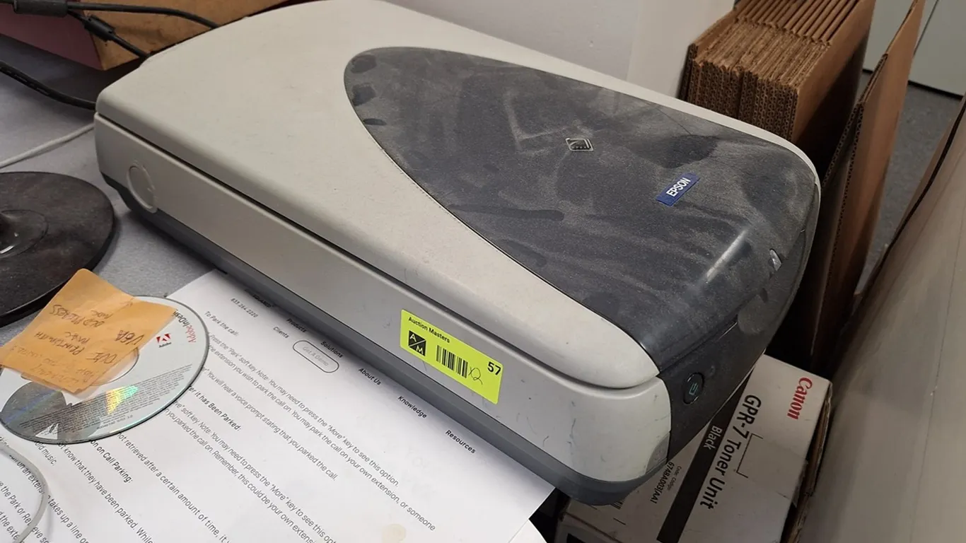 Epson 2450 Photo Scanner and Stereo