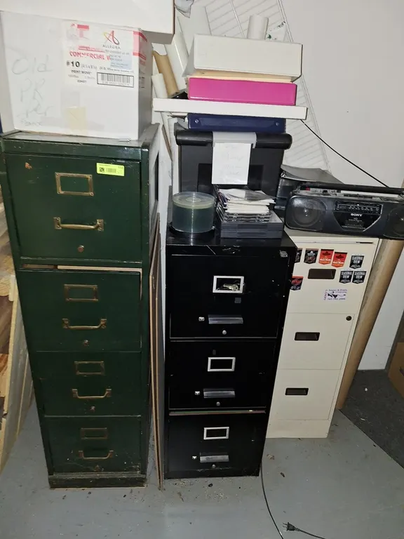 3 Assorted File Cabinets