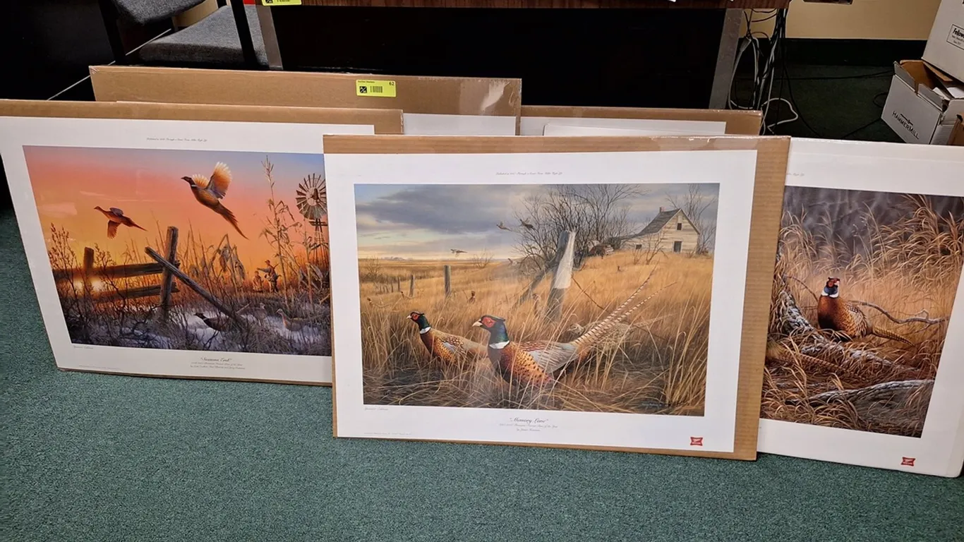 5 Pheasants Forever Prints