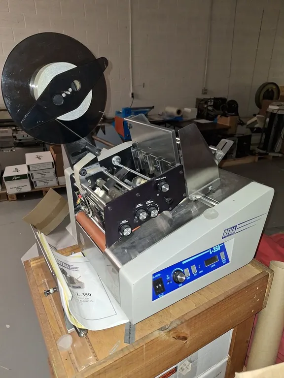 Rena L-350 Tabber and Labeler with Cart and Related