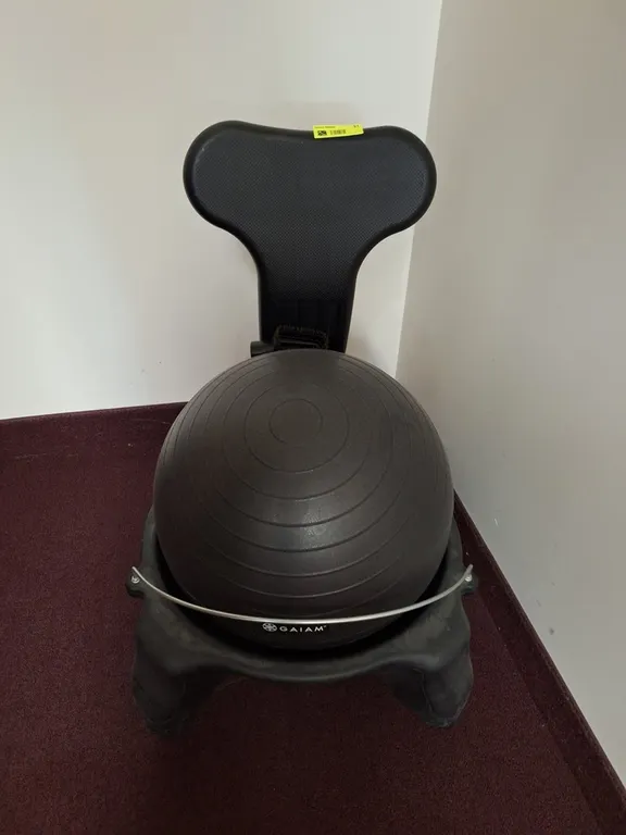 Gaiam Medicine Ball Rolling Chair