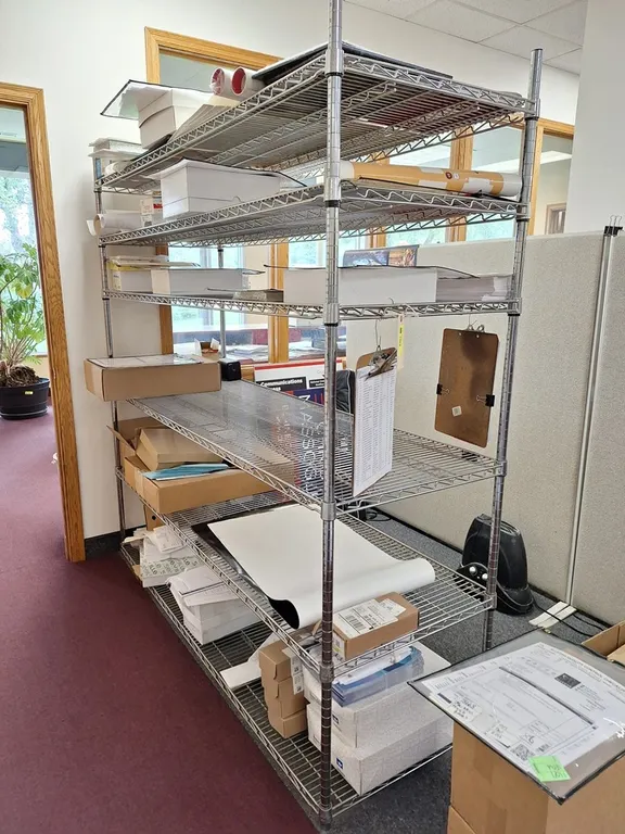 6-Tier Wire Rack, 6'x2'x73"