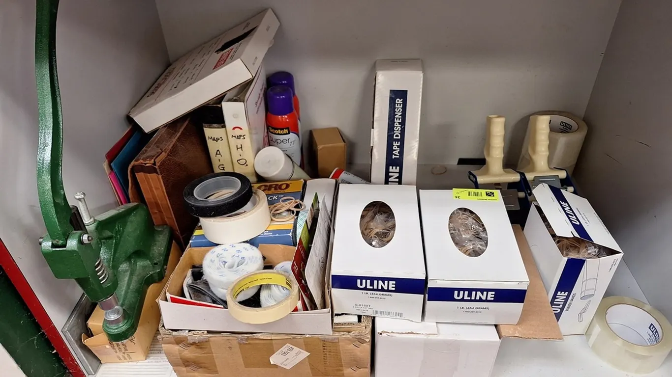 Contents- Tape Dispensers, Punch and More