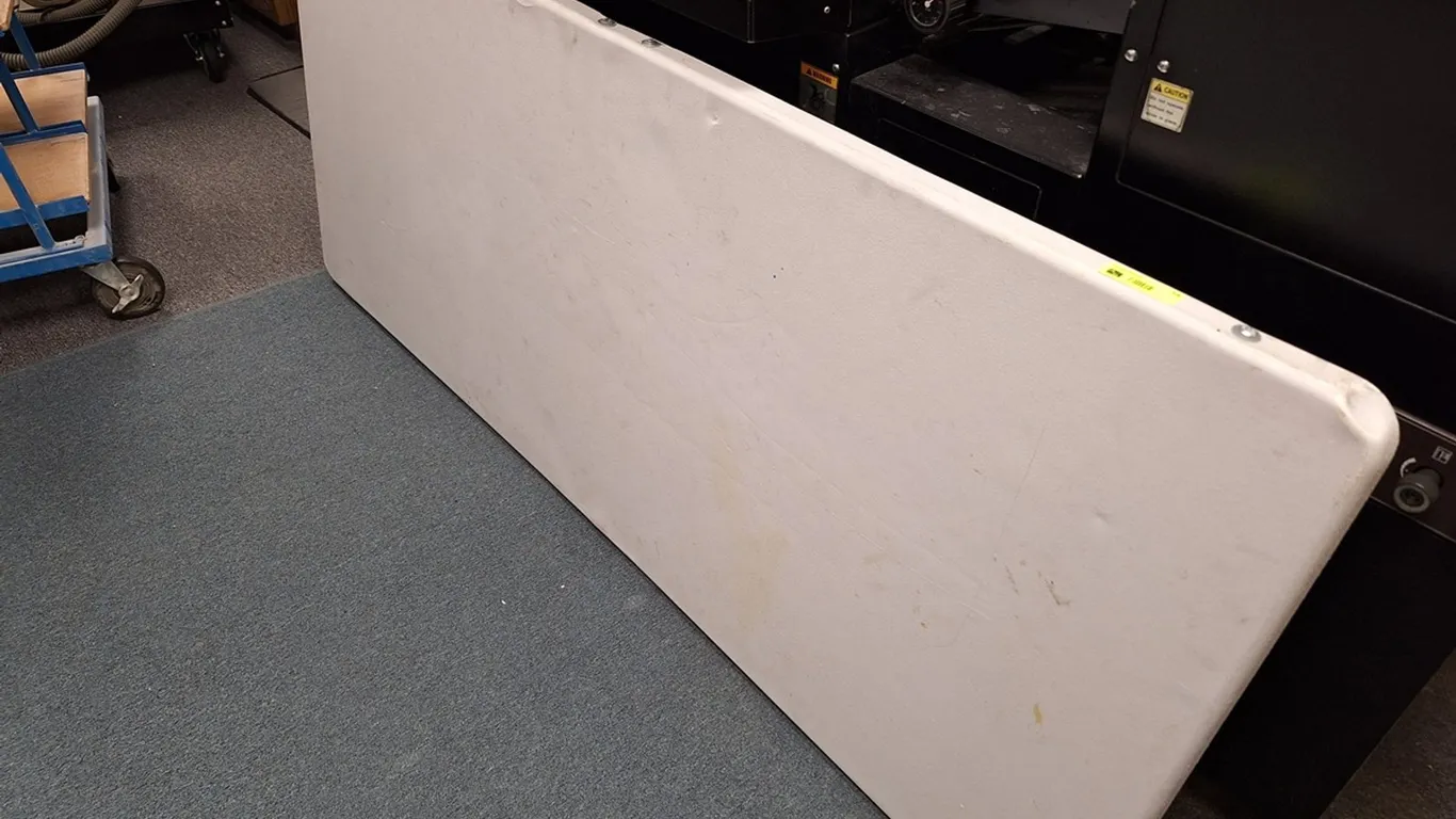 Poly/Metal Folding Table, 6'x30"