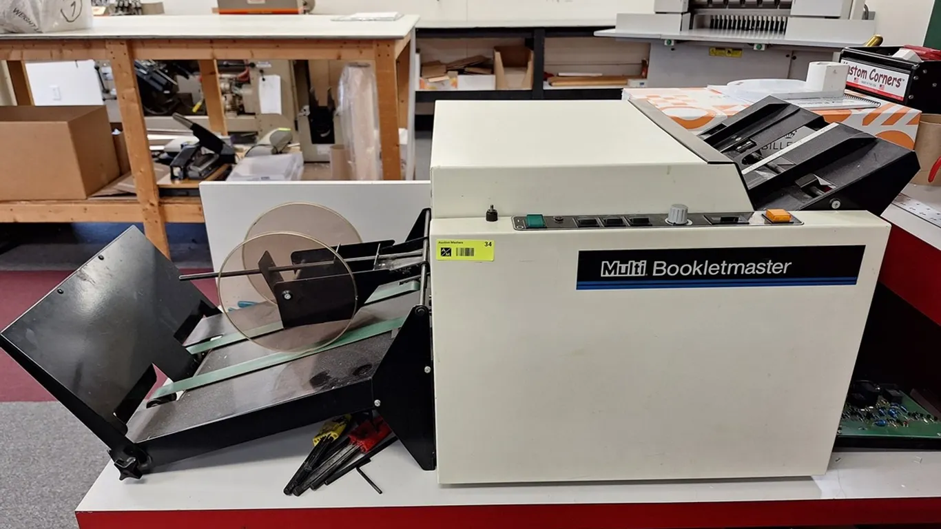 Multi Booklet Master, Model: BM-60, PN: 83-6-1C5213, SN: 80206, 115V