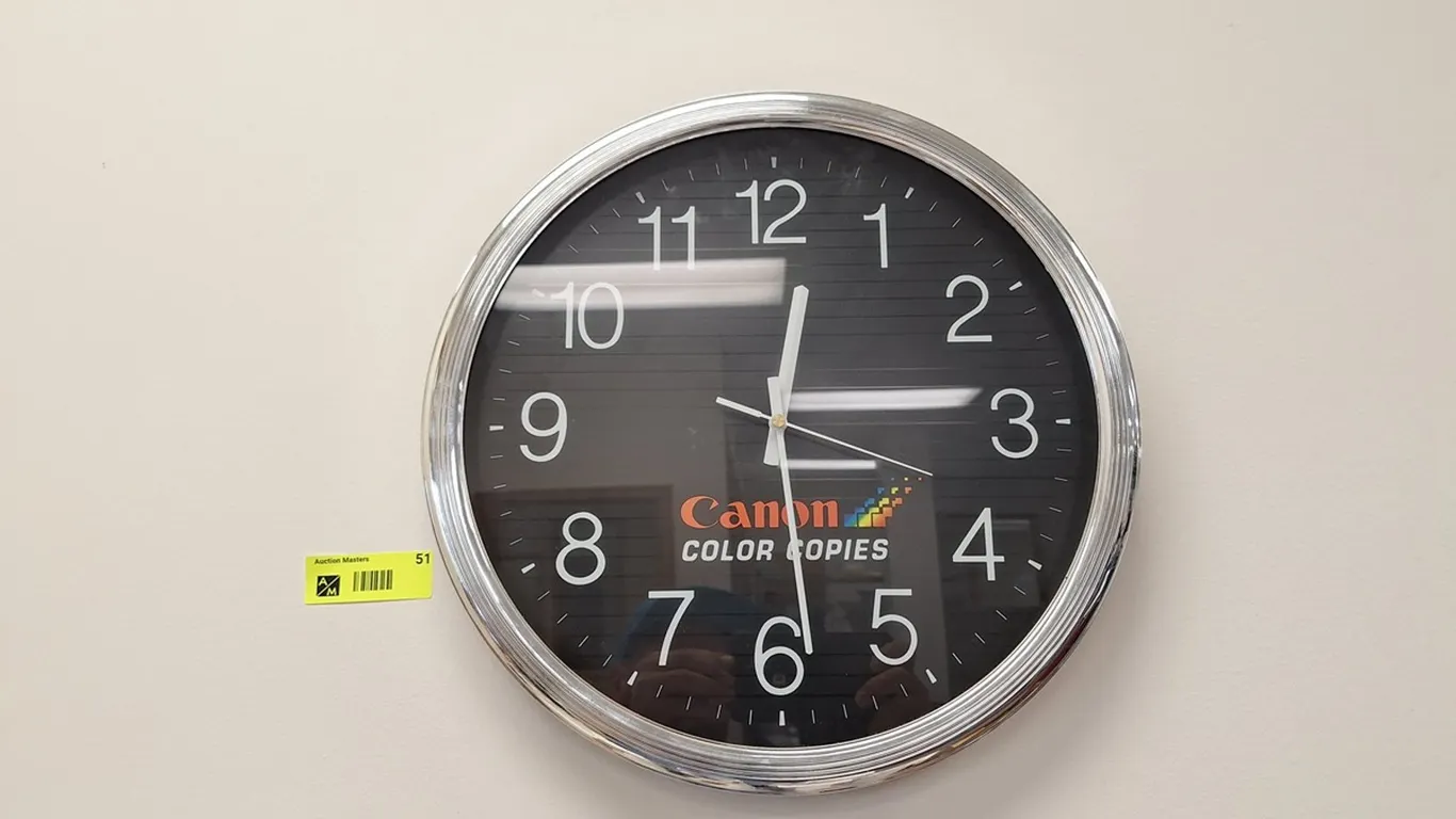 Canon 14" Wall Clock