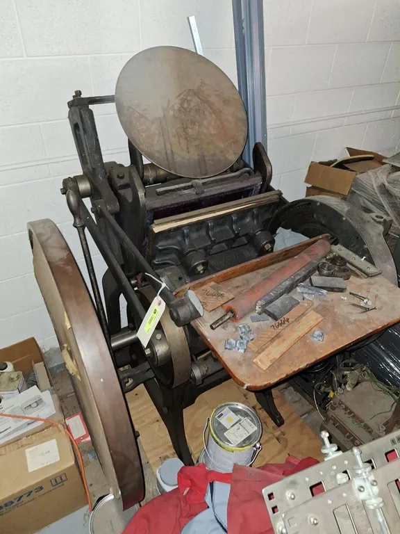 Vintage Letterpress and Related, Extremely Heavy