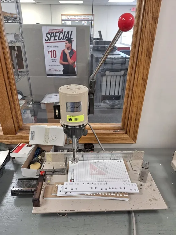 Imperial No 25 Paper Drill with Related