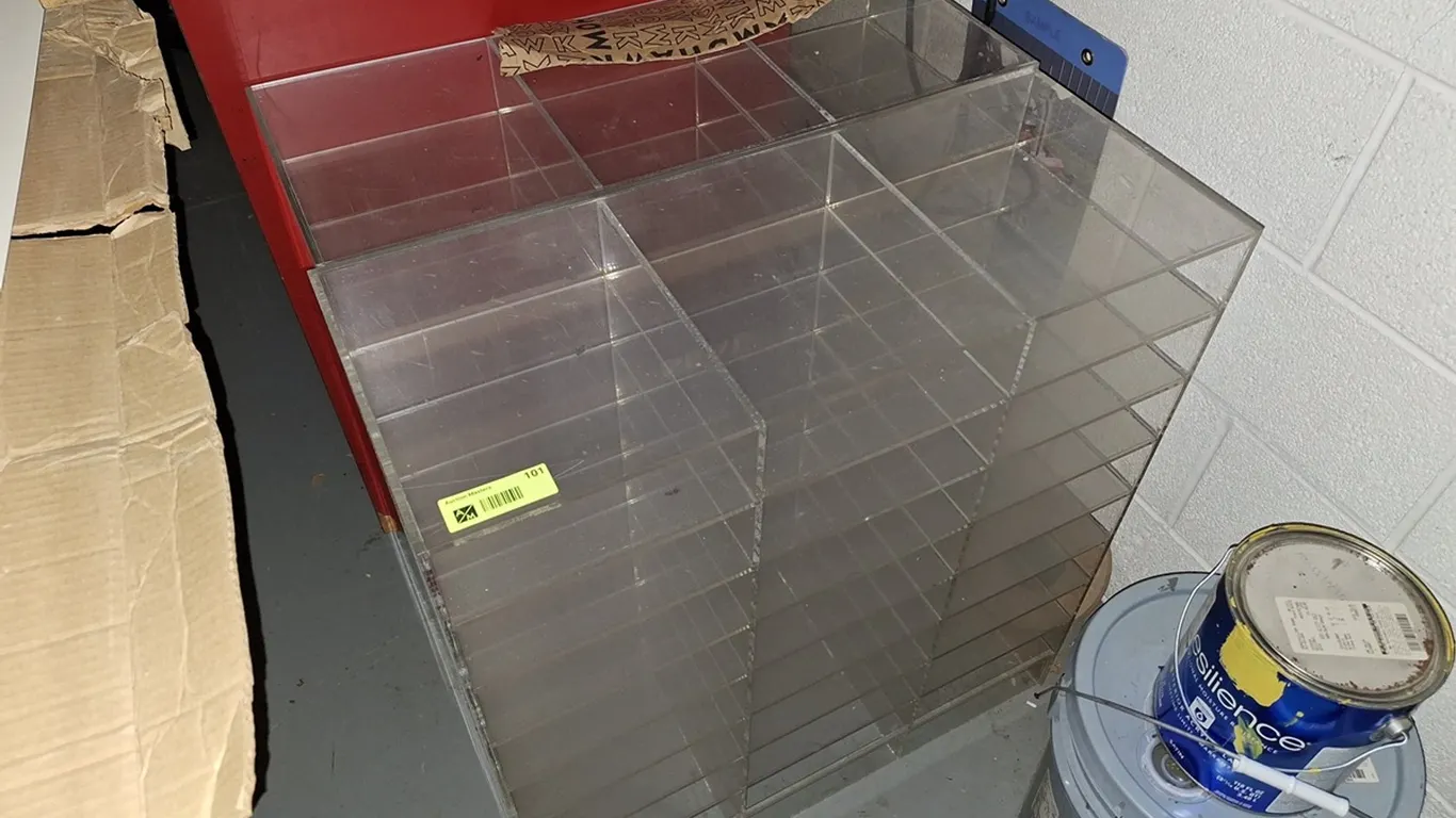 2 Poly Organizers, 27"x11"x29"
