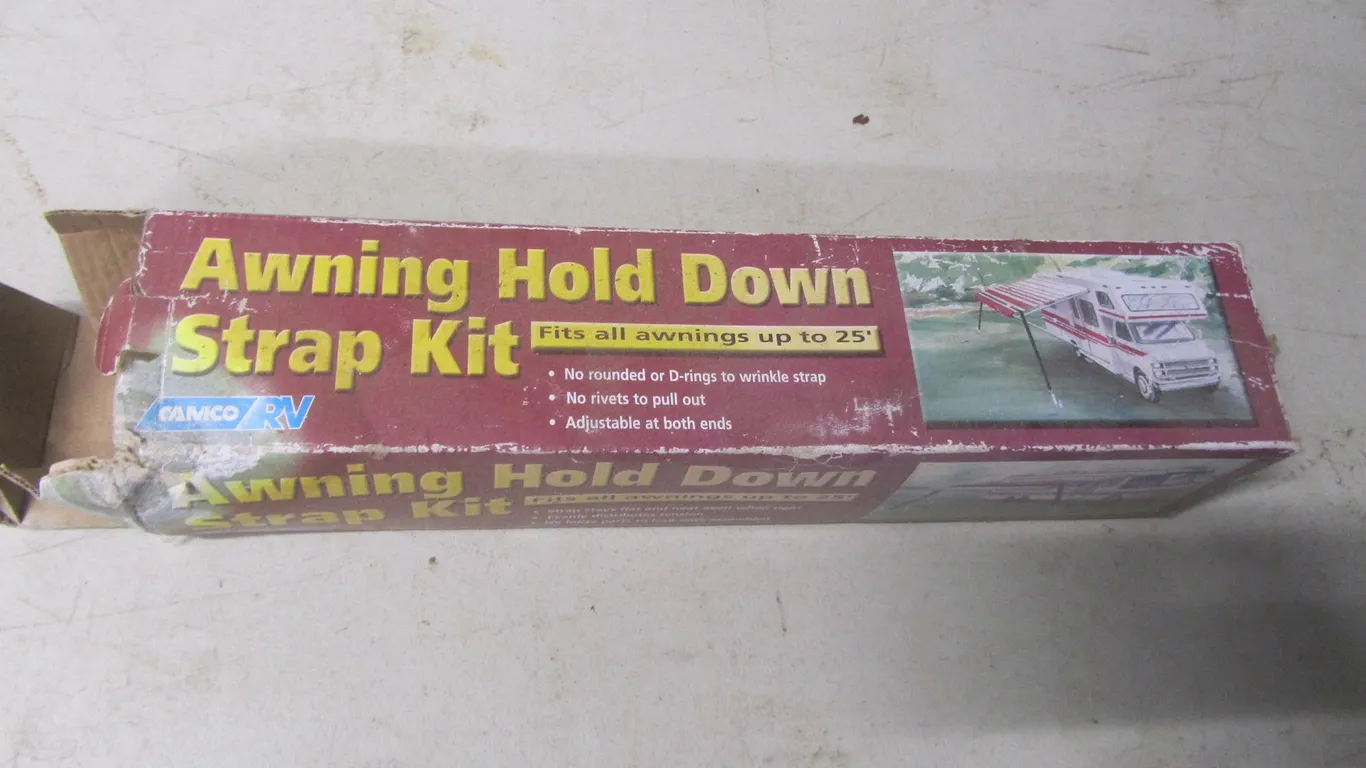 Camco RV Awning Hold Down Strap Kit