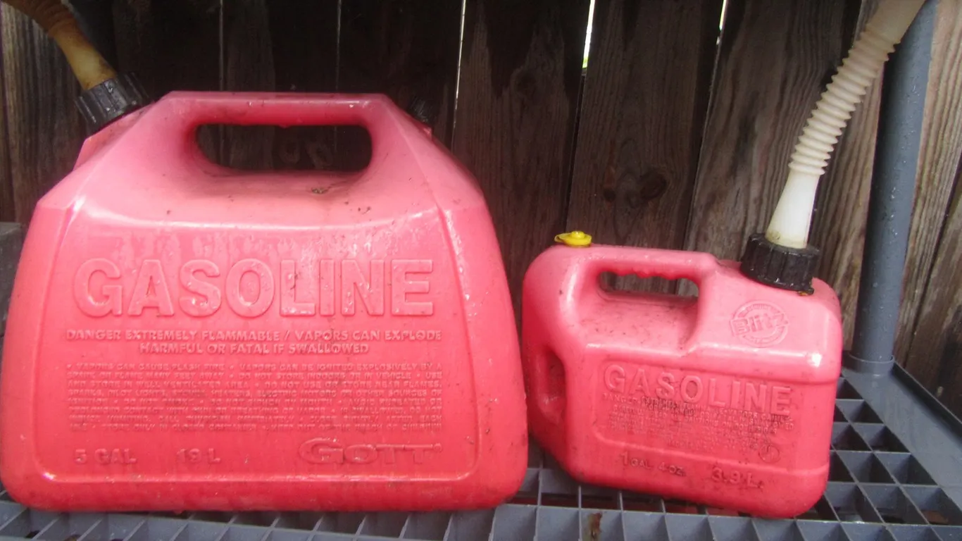 (2) Gas Cans