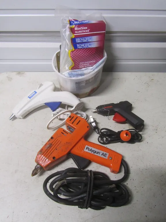 (2) Hot Glue Guns