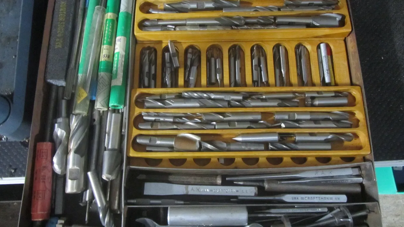 Large Lot Of Assorted Drill Bits