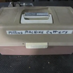 Umco 1703 Tackle Box Full Of Milling Machine Cutters