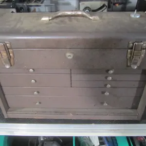 Metal Tool Chest Full Of Assorted Tools And More