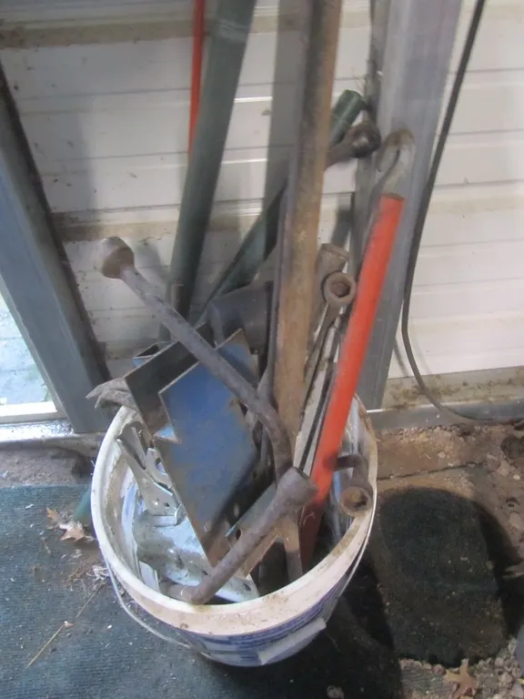 Bucket Of Assorted Tools