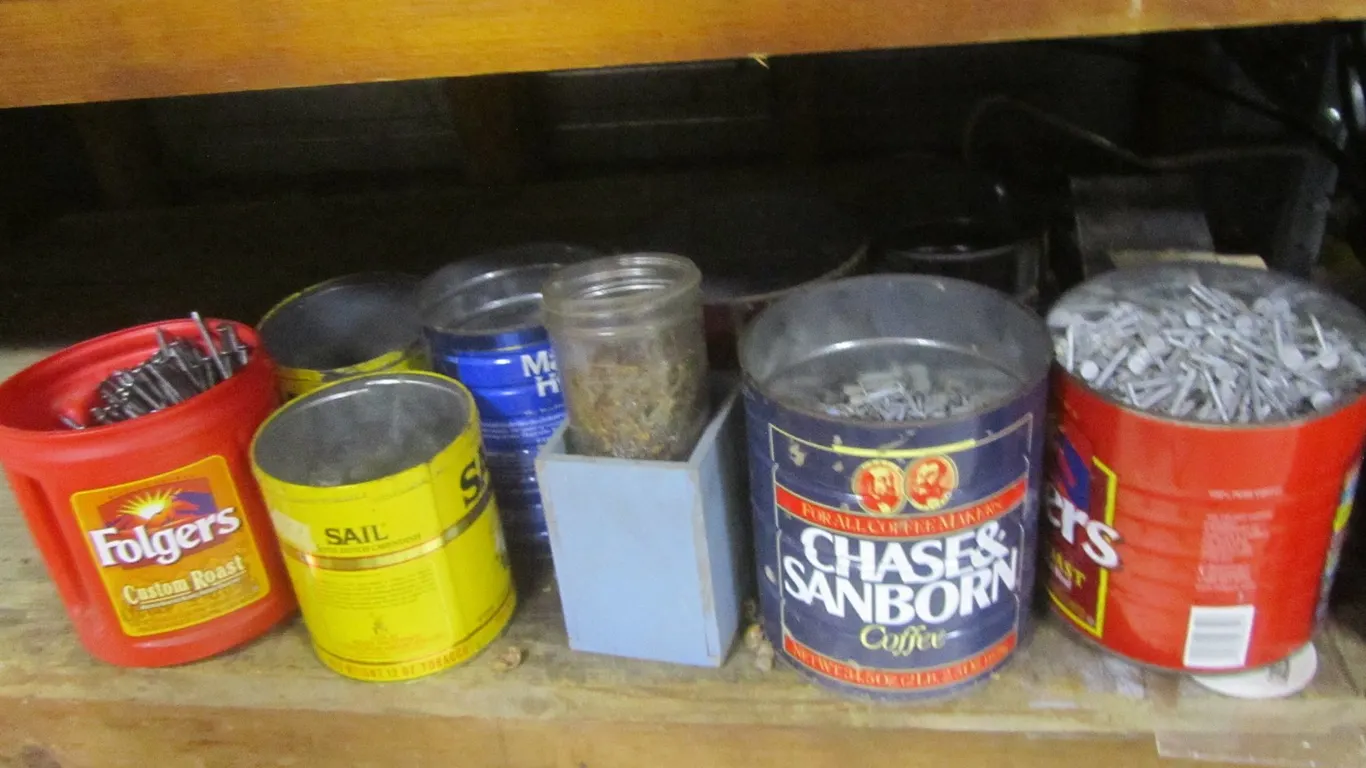 Large Lot Of Assorted Nails And More