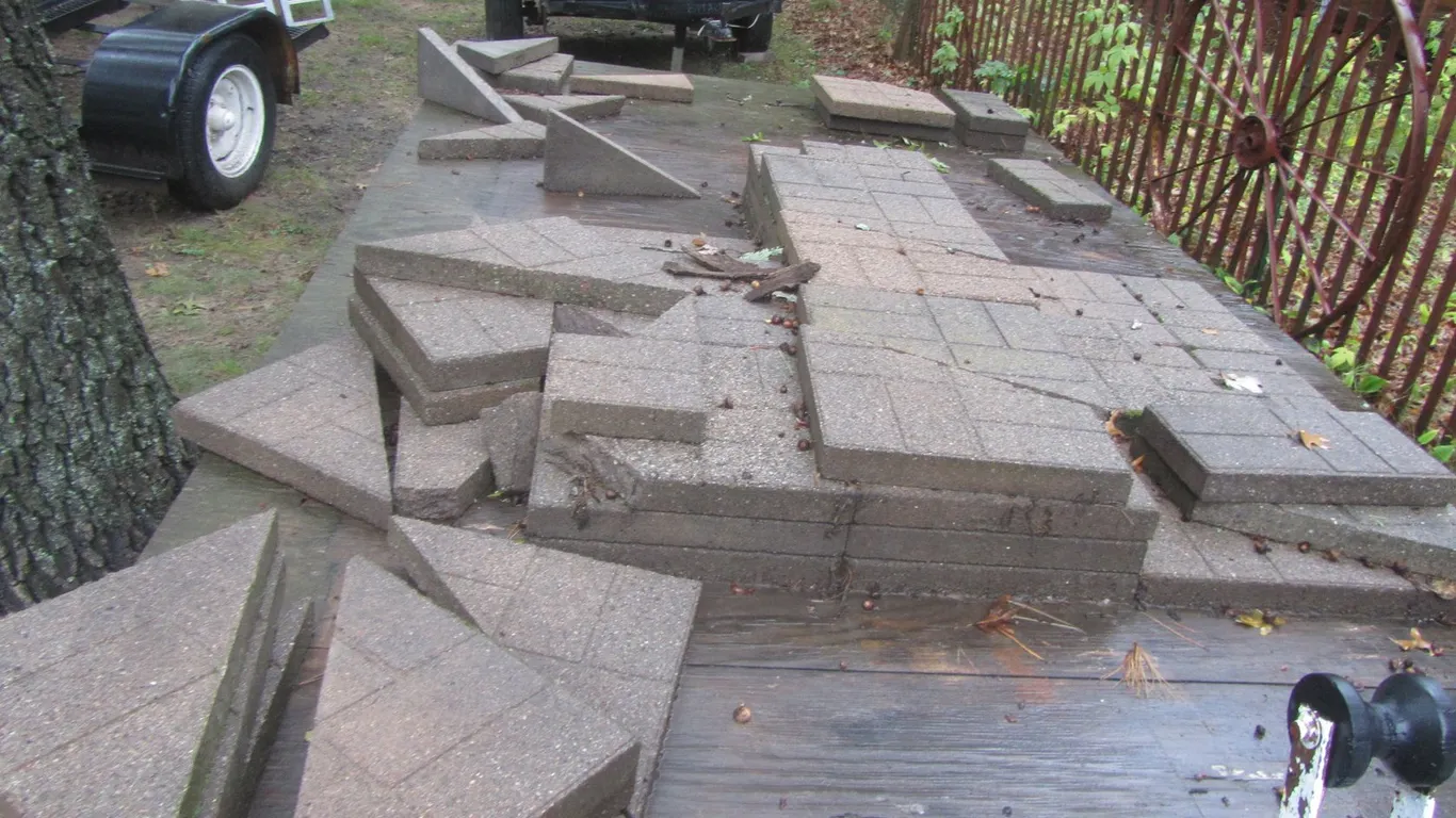 Large Assortment Of Paver Bricks