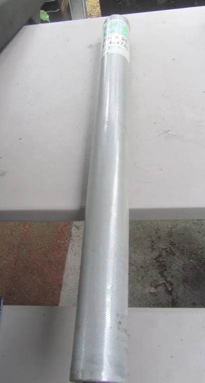 Roll Of Bright Aluminum Insect Screening