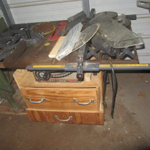 Sears Craftsman 10" Table Saw w/2-Drawer Stand