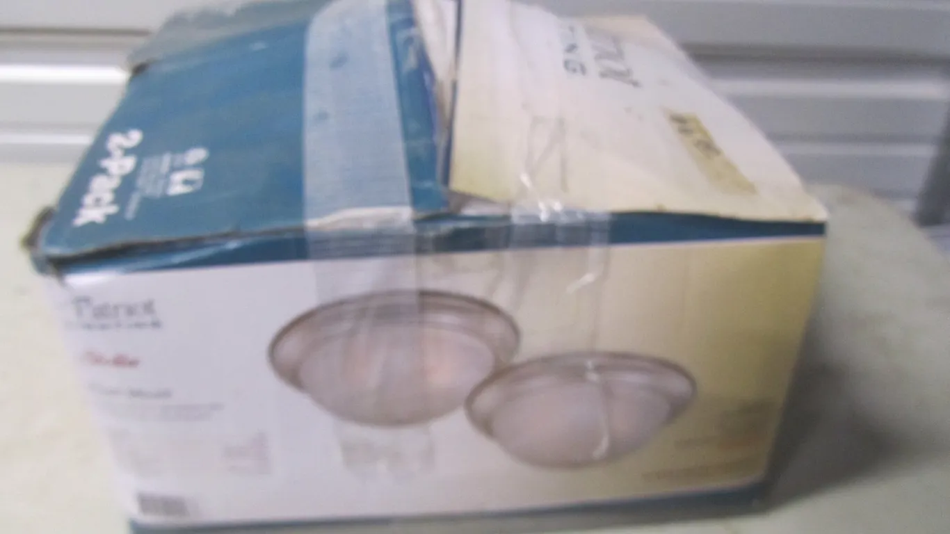 Patriot Lighting Stella Flush Mount Light Fixture 2-Pack
