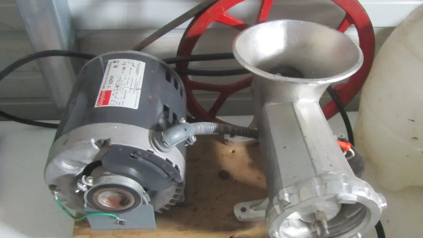 Food Chopper w/Dayton 3/4 HP Motor