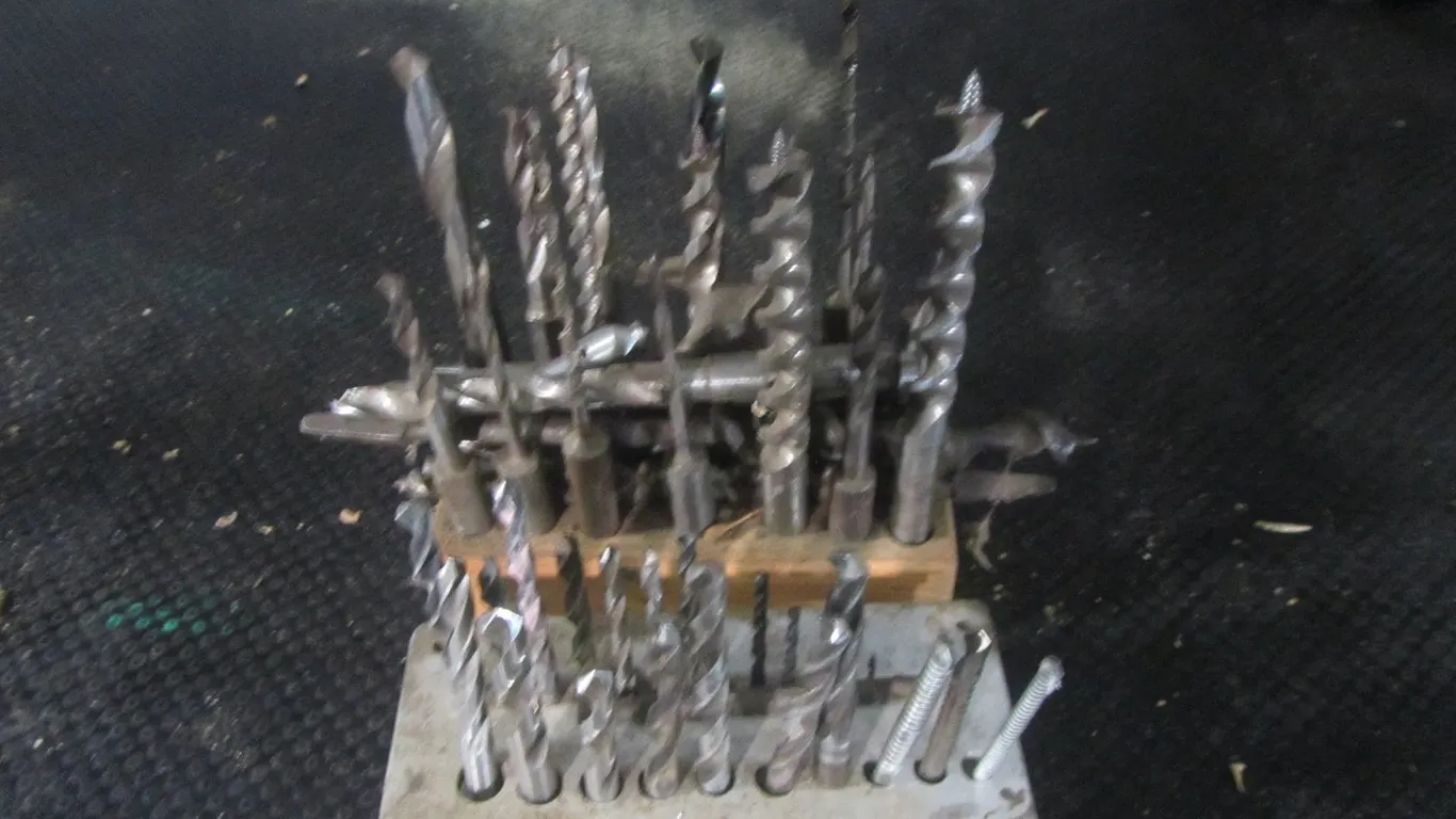 Lot Of Assorted Drill Bits