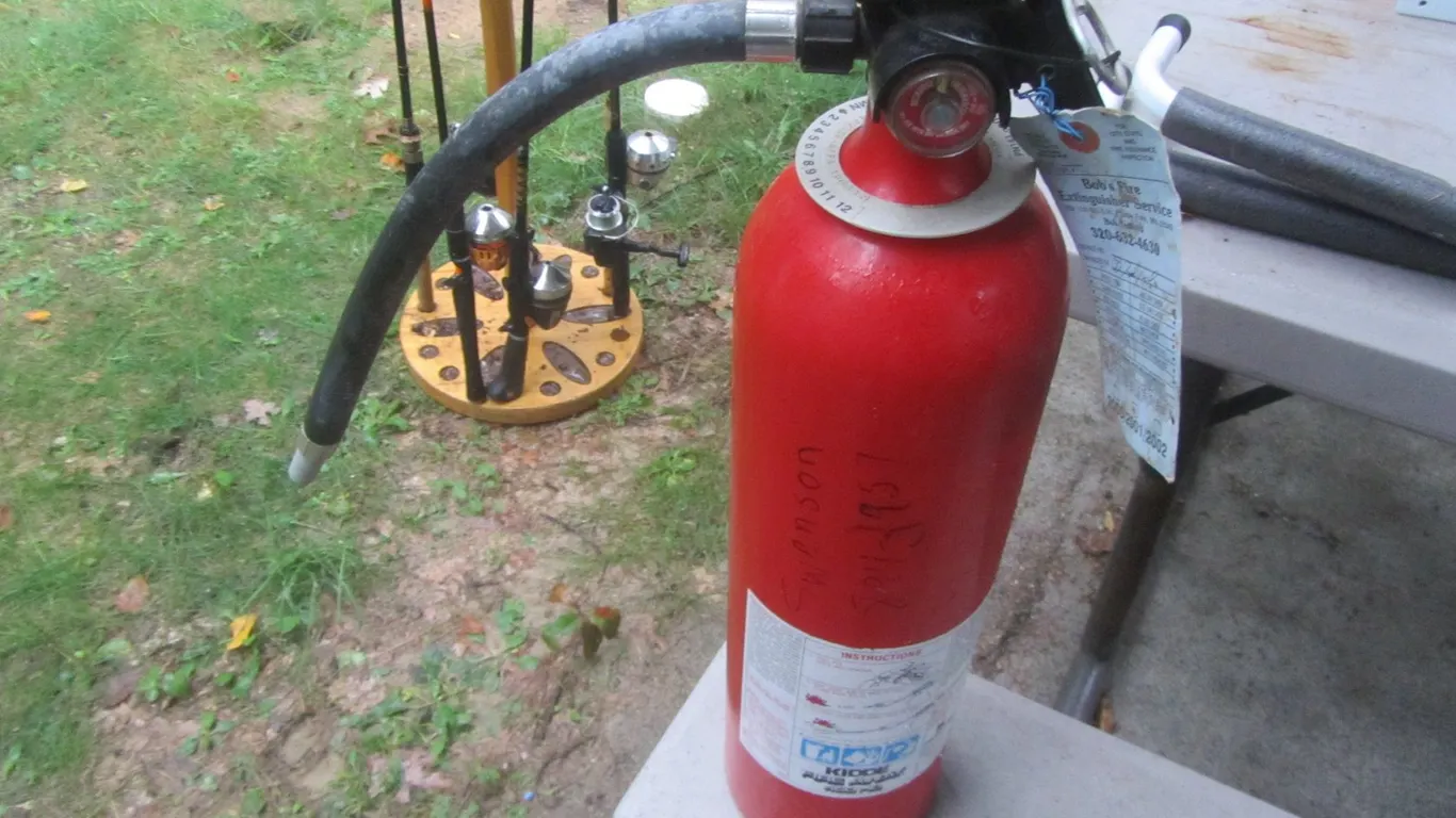 The Kiddy Fire Away 460 HD 20lb Fire Extinguisher