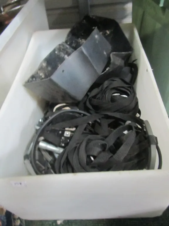 Tub Of Assorted Boat Lift Hardware